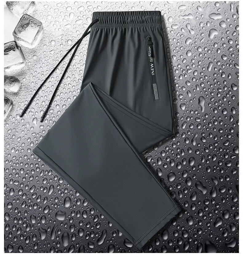 Men's Ice Silk Hot Pants 2024 Plus Size 2 Pcs - Image 6