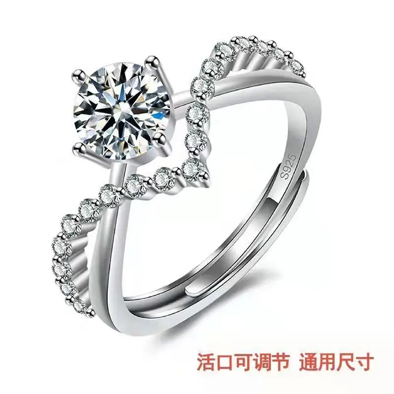 Advanced Diamond Crown Ring for Engagement & Wedding Use — feature 1