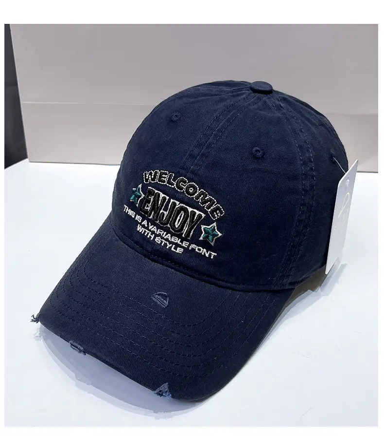 Korean Style Embroidered Baseball Cap for Men Women — feature 9