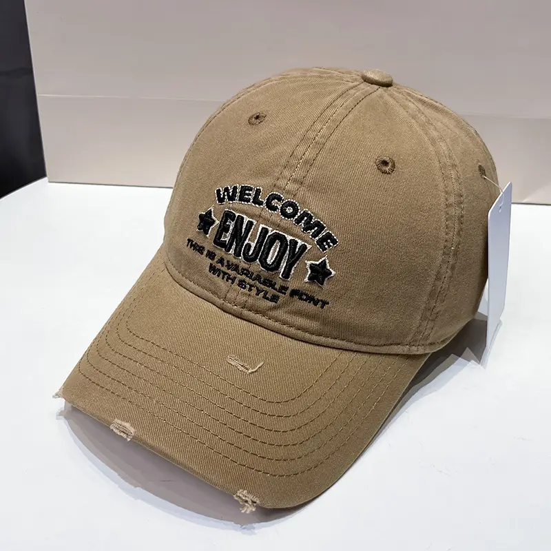 Korean Style Embroidered Baseball Cap for Men Women - Image 6