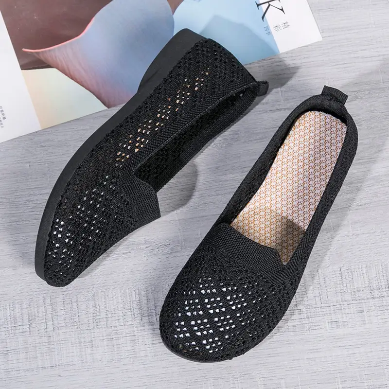 Summer and Autumn Breathable Mesh Shoes, Non-Slip Soft-Soled Comfortable Lightweight Shoes for Middle-Aged Mothers, Women's Summer Outdoor Wear - Image 6