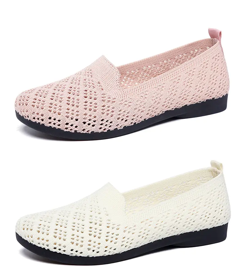 Summer and Autumn Breathable Mesh Shoes, Non-Slip Soft-Soled Comfortable Lightweight Shoes for Middle-Aged Mothers, Women's Summer Outdoor Wear — feature 17