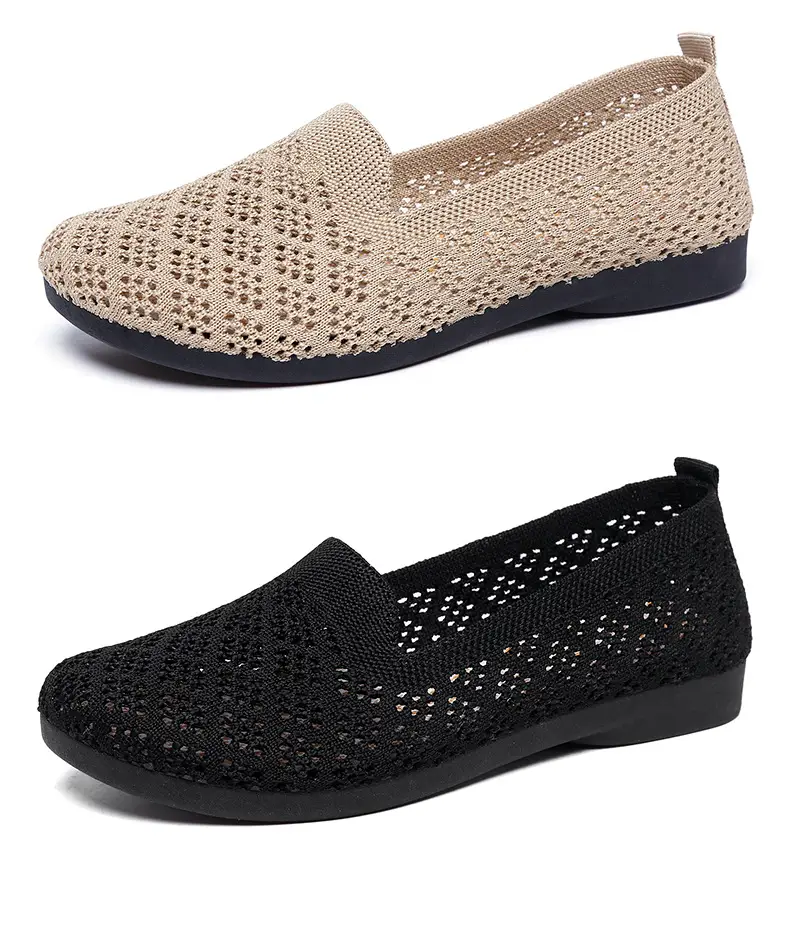 Summer and Autumn Breathable Mesh Shoes, Non-Slip Soft-Soled Comfortable Lightweight Shoes for Middle-Aged Mothers, Women's Summer Outdoor Wear — feature 18