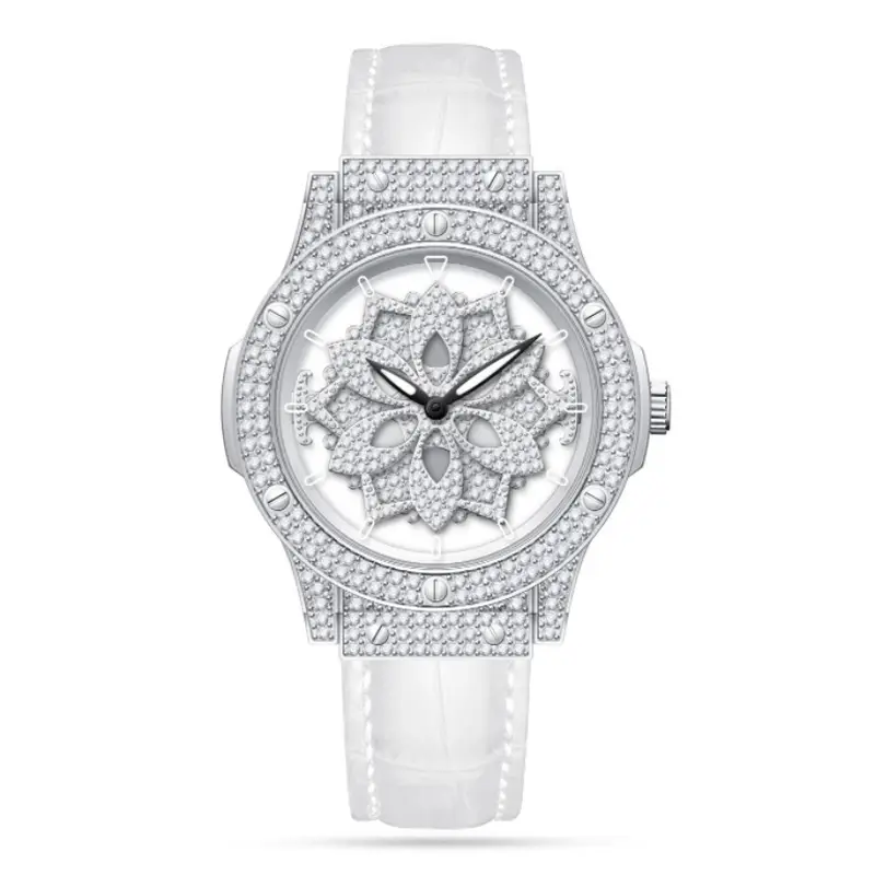 Women's Pentagram Waterproof Watch with Snowflake Design - Image 6
