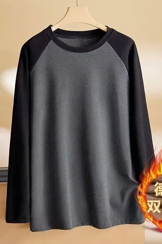 Men Grey Raglan Sleeve Sweatshirt Long Sleeve Base — feature 25