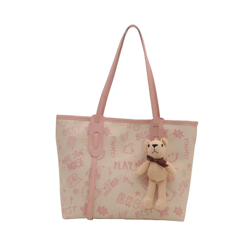 Women Large Capacity Graffiti Tote Bag Shoulder Bag 2024 - Image 8