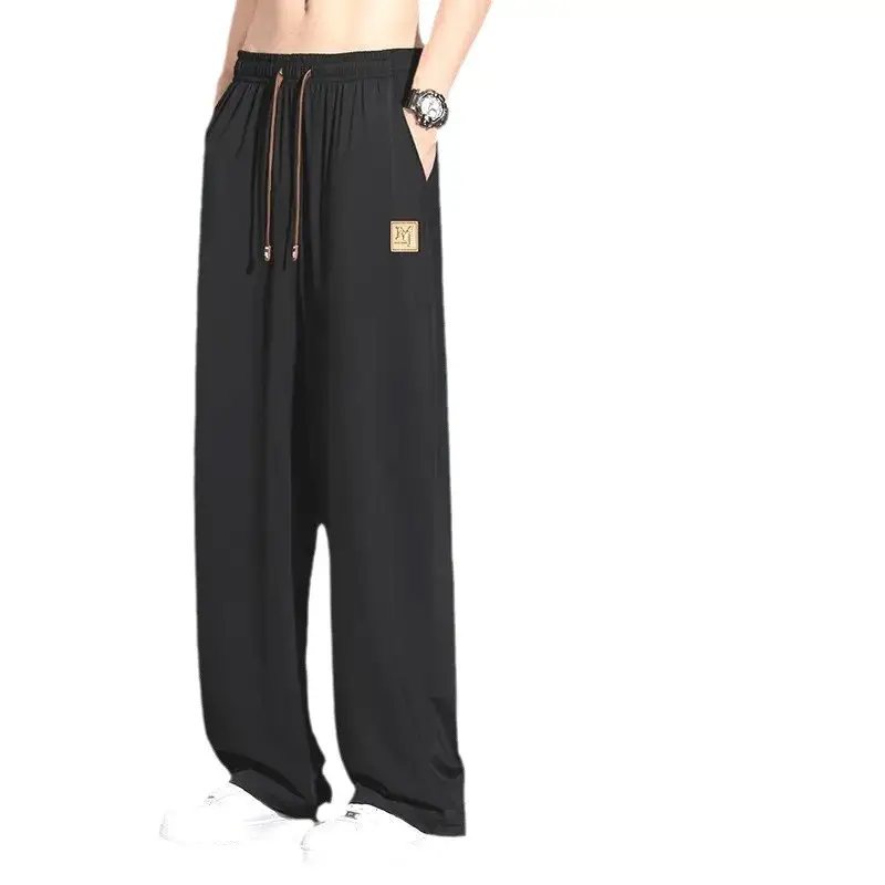Plus Size Wide Leg Pants Summer Men's Slim Fit - Image 7