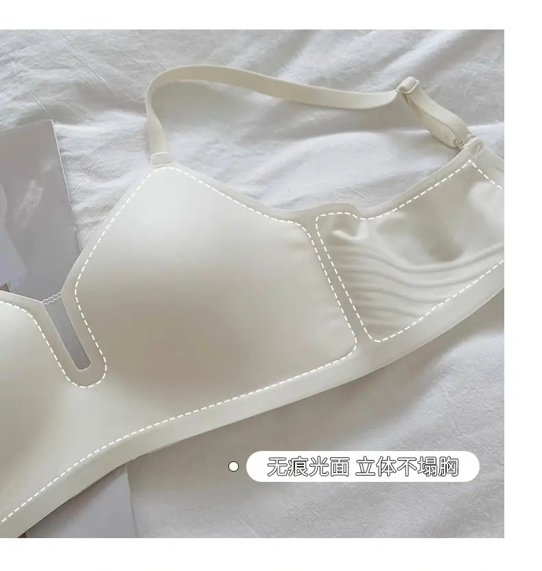 Genuine Black Thin Bra Gathering Traceless Underwear — feature 5