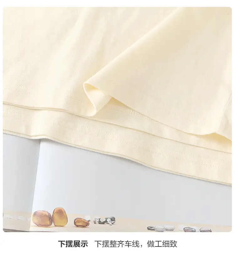 Baby Long Sleeve T-Shirt Cream Navy Spring Outfit — feature 13