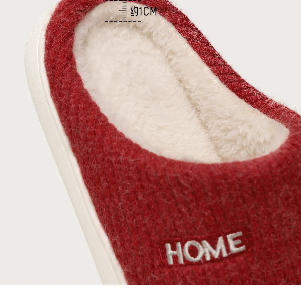 Non-Slip Cotton Slippers for Elderly Winter Women's 2025 — feature 11