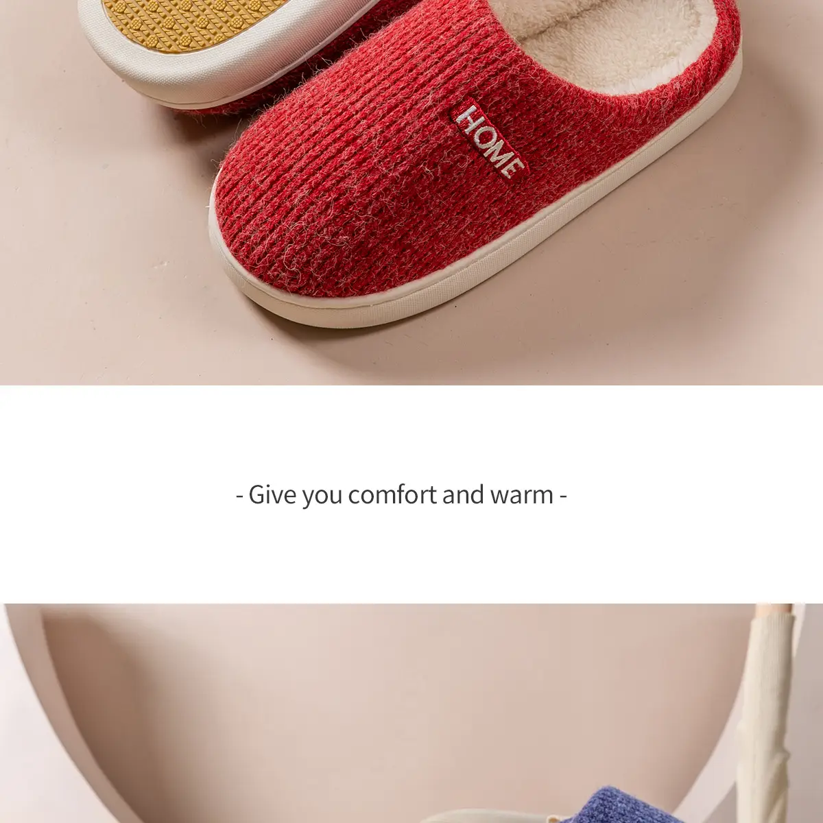 Non-Slip Cotton Slippers for Elderly Winter Women's 2025 — feature 23