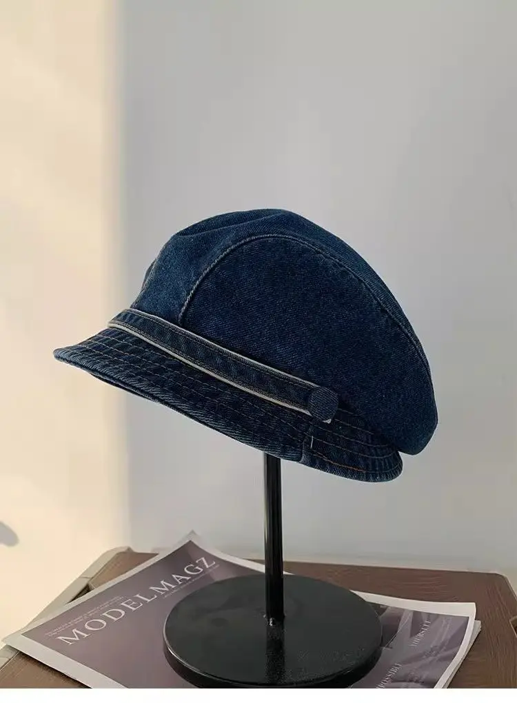 360° Wide Angle Denim Bucket Hat for Girls — feature 15