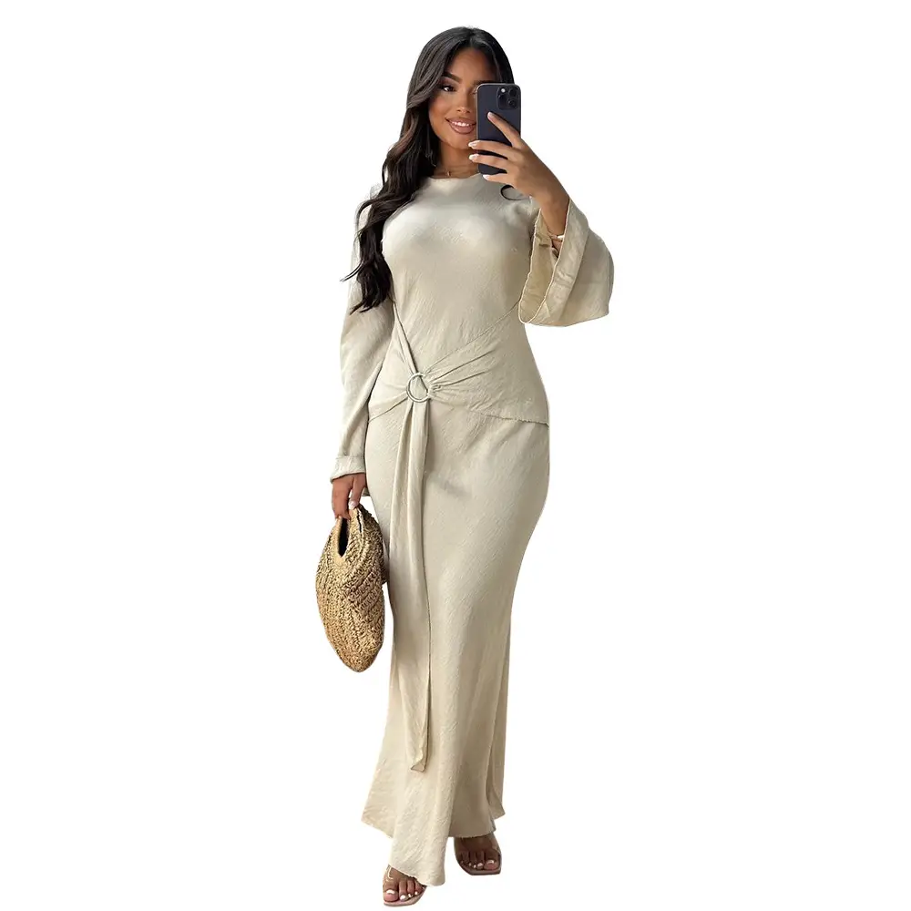 Xqy500331 Cross-Border Ethnic Clothing 2024 Hot-Selling Elegant Dress Commuter Gown — feature 11