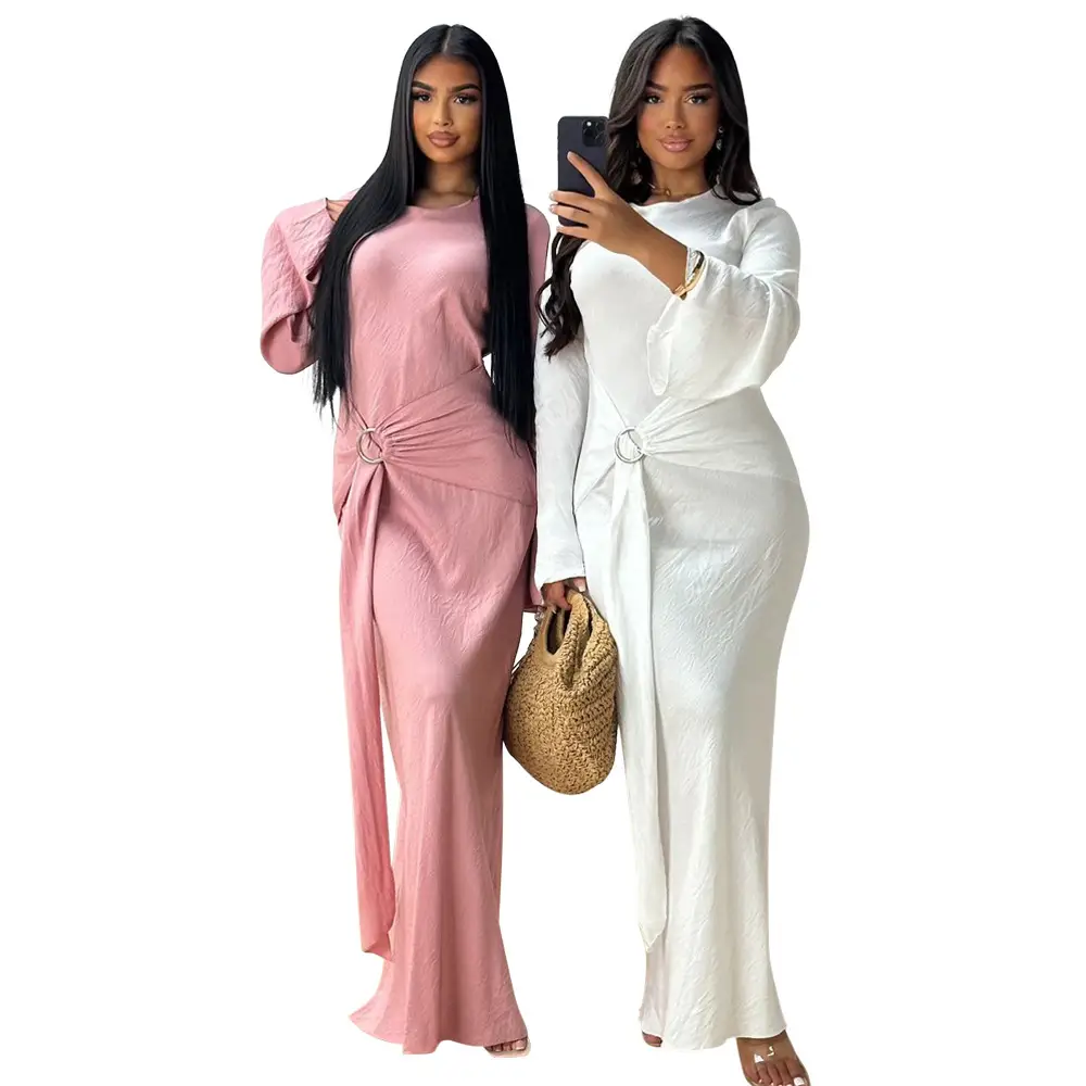 Xqy500331 Cross-Border Ethnic Clothing 2024 Hot-Selling Elegant Dress Commuter Gown — feature 12