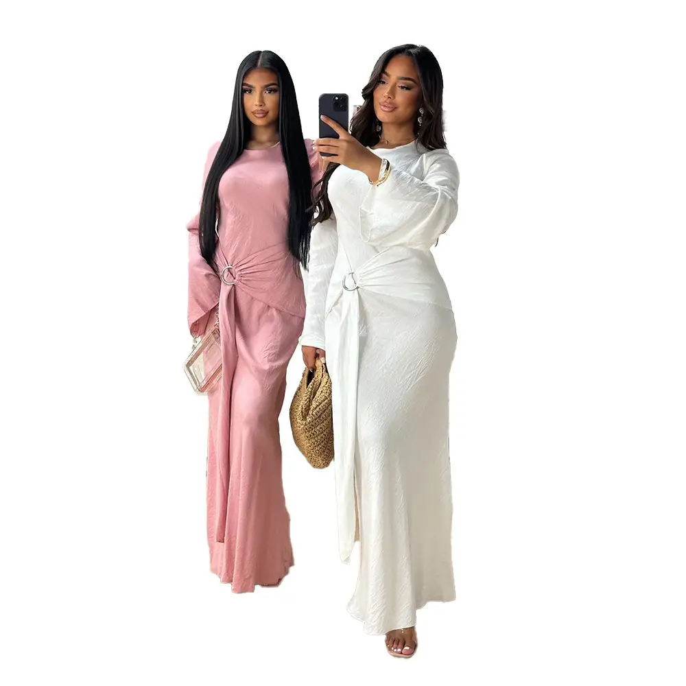 Xqy500331 Cross-Border Ethnic Clothing 2024 Hot-Selling Elegant Dress Commuter Gown — feature 13