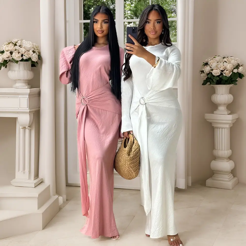 Xqy500331 Cross-Border Ethnic Clothing 2024 Hot-Selling Elegant Dress Commuter Gown — feature 19