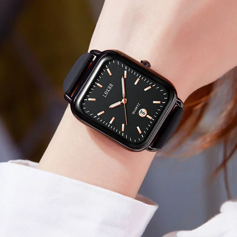 Luxury Quartz Watch for Women Brown Strap — feature 7