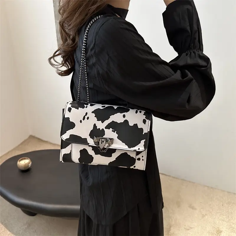 Leopard Print Chain Bag for Women Summer 2024 - Image 4