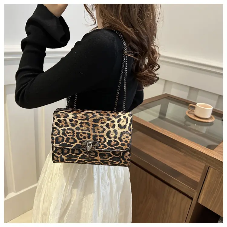 Leopard Print Chain Bag for Women Summer 2024 — feature 13