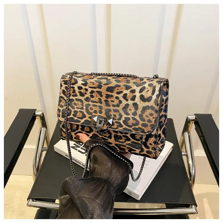 Leopard Print Chain Bag for Women Summer 2024 — feature 16