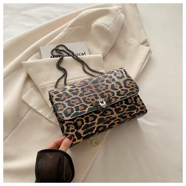 Leopard Print Chain Bag for Women Summer 2024 — feature 18