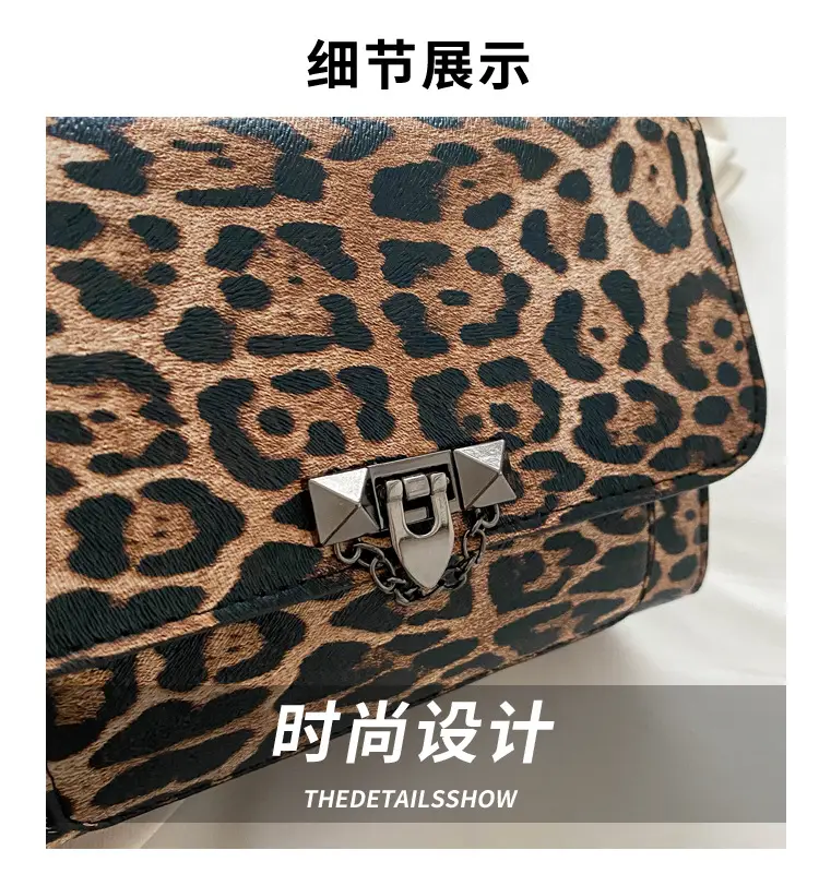 Leopard Print Chain Bag for Women Summer 2024 — feature 4