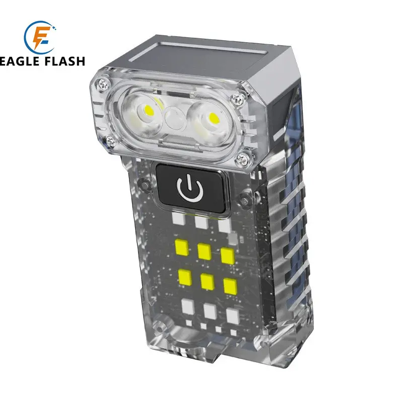 Cross-Body Adjustable Angle UV Headlamp with Magnetic Clip