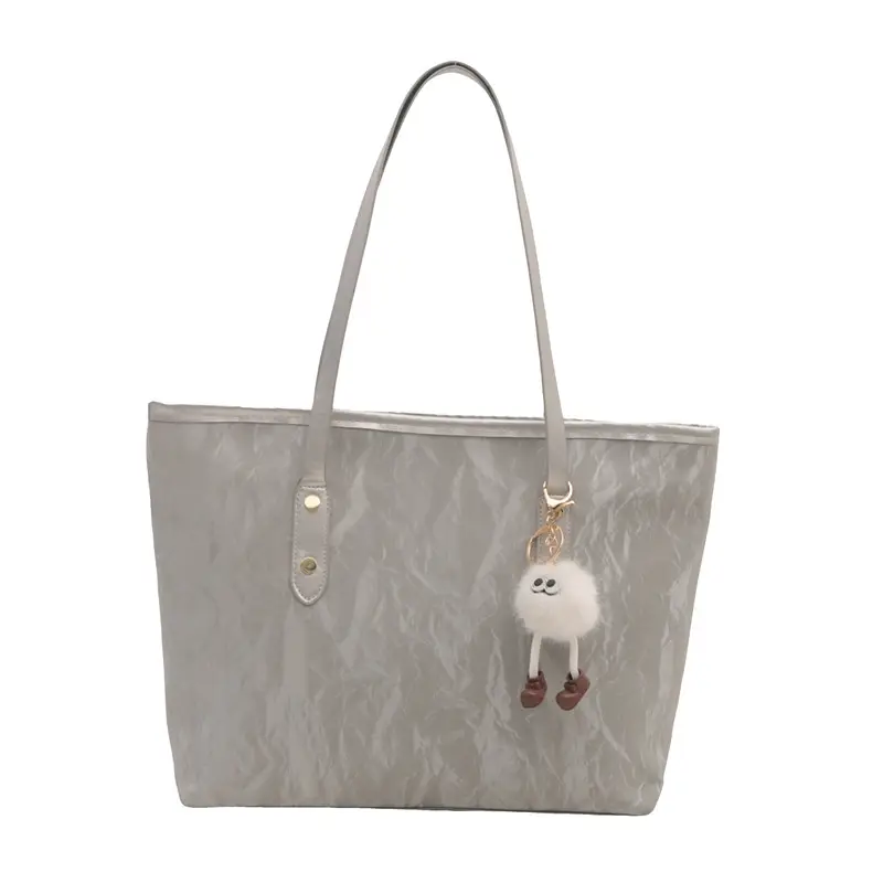 Pink Korean Style Large Tote Bag Women 2024 - Image 12