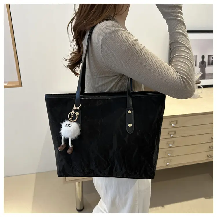 Pink Korean Style Large Tote Bag Women 2024 — feature 17
