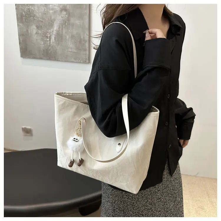 Pink Korean Style Large Tote Bag Women 2024 — feature 9