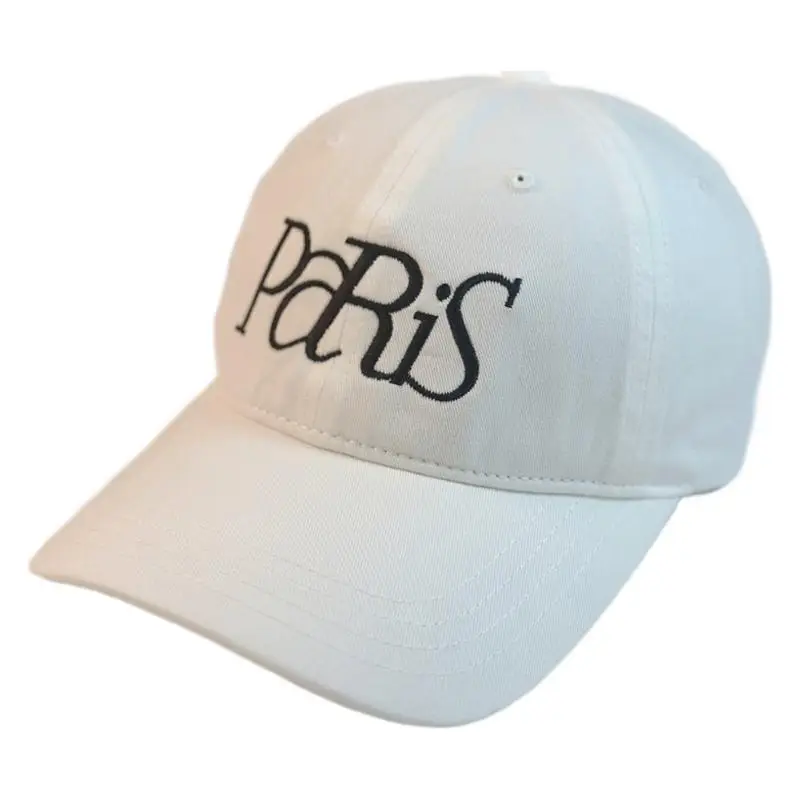 Blue Paris Letter Embroidered Baseball Cap for Women & Men - Image 10