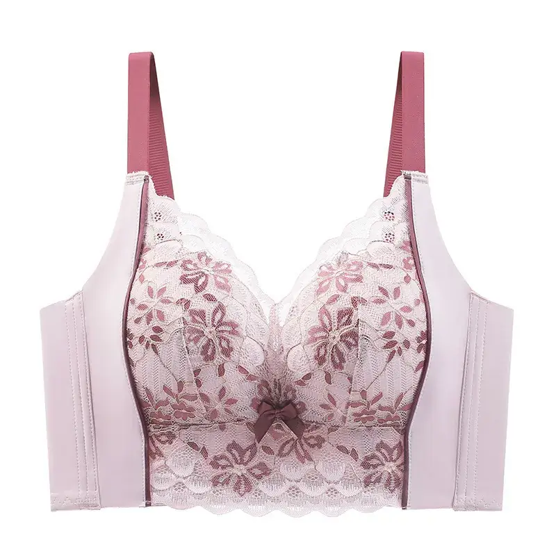 French Lace Push Up Bra Women Small Adjustable