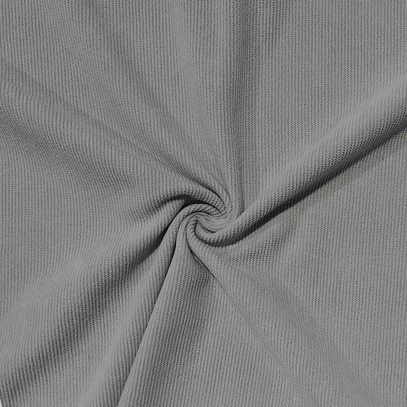 Men Grey Loose Straight Corduroy Pants American Oversize — feature 22