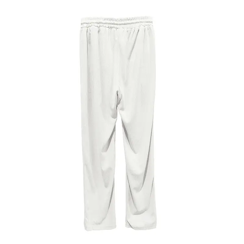 Men Grey Loose Straight Corduroy Pants American Oversize — feature 5