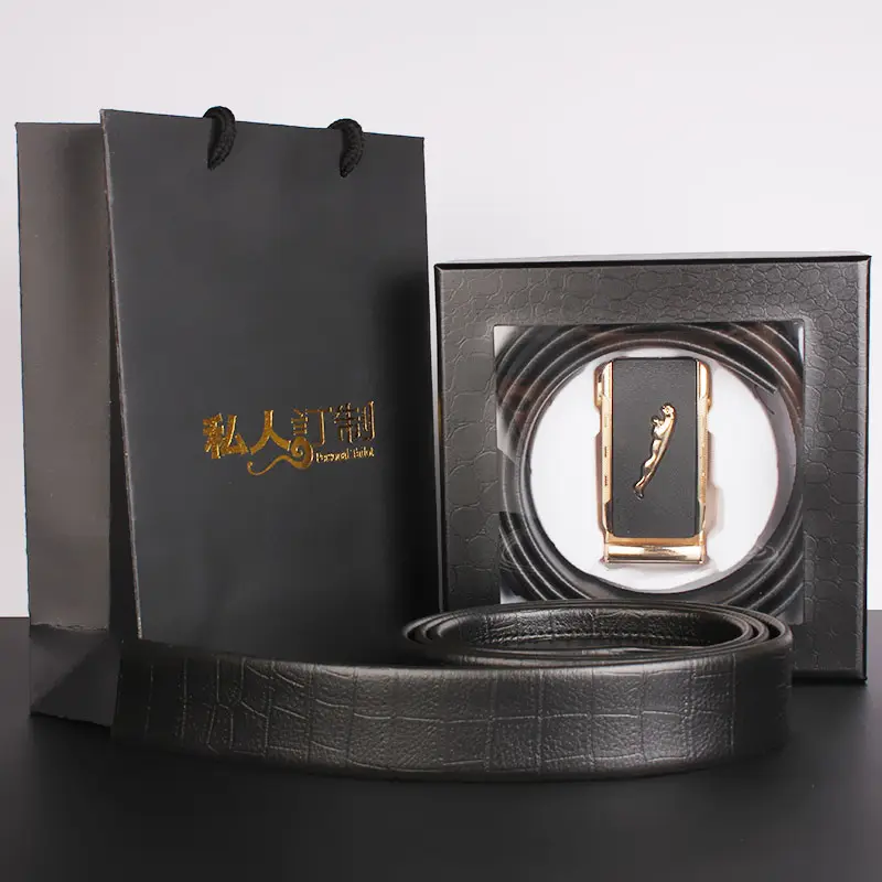 Men's High-End Automatic Belt with Gift Box - Image 9