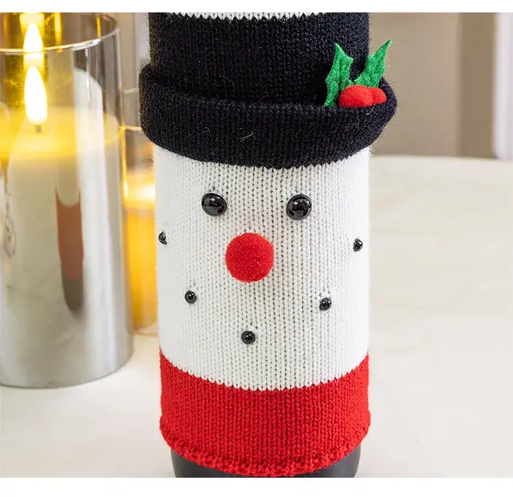 Cross-Country Christmas Bottle Set with Snowman & Snowman Designs — feature 12