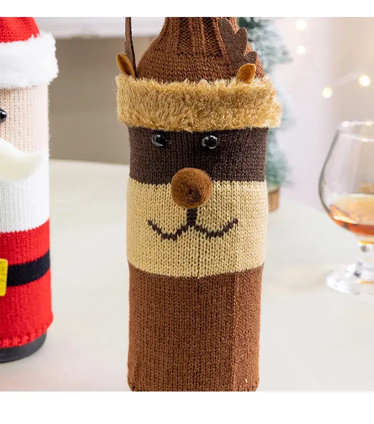 Cross-Country Christmas Bottle Set with Snowman & Snowman Designs — feature 13