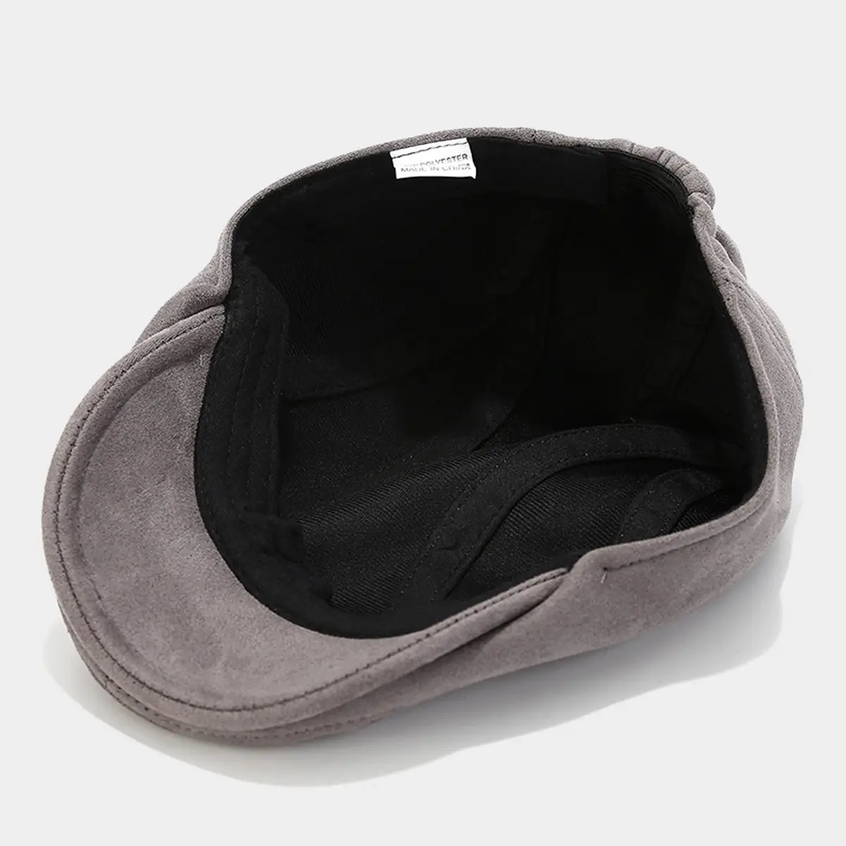 Men's Suede Forward Cap Autumn Warm British - Image 8