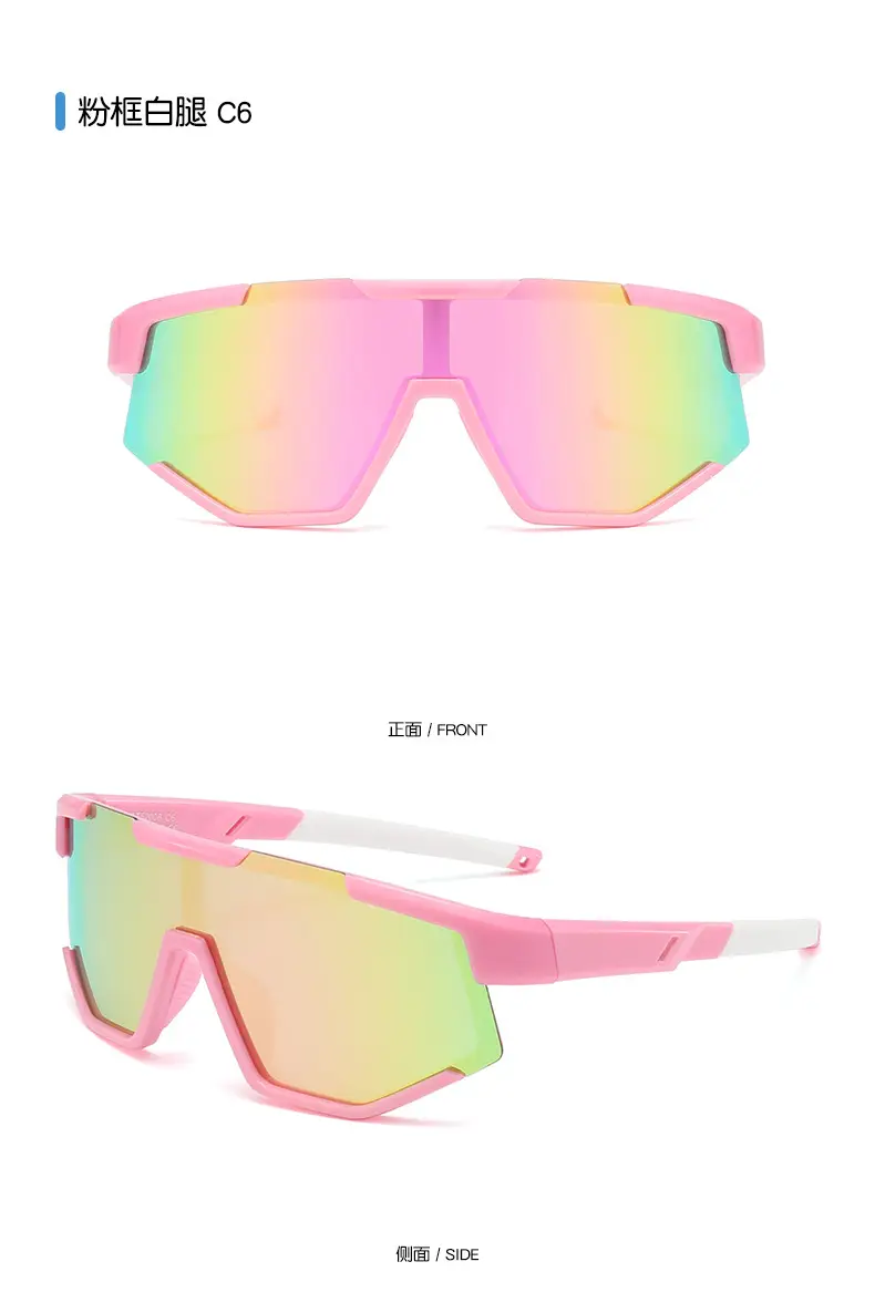 Kids Polarized Cycling Glasses with Orange Lens — feature 15