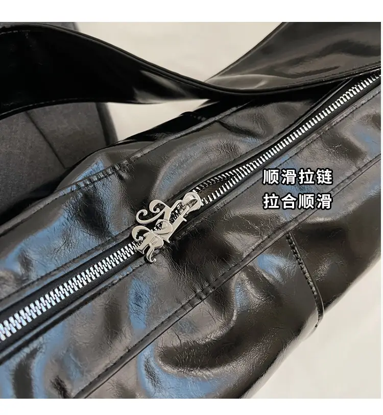 Vintage Crossbody Bag Women's Niche High-end Underarm Bag 2024 New Fashionable Large Capacity Dumpling Bag Shoulder Hornbag — feature 5