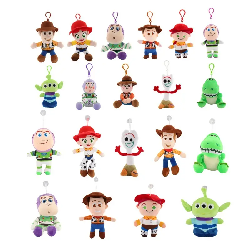 Toy Story Buzz Lightyear Plush Toy Woody Cowboy Astronaut Plush Doll Pendant
