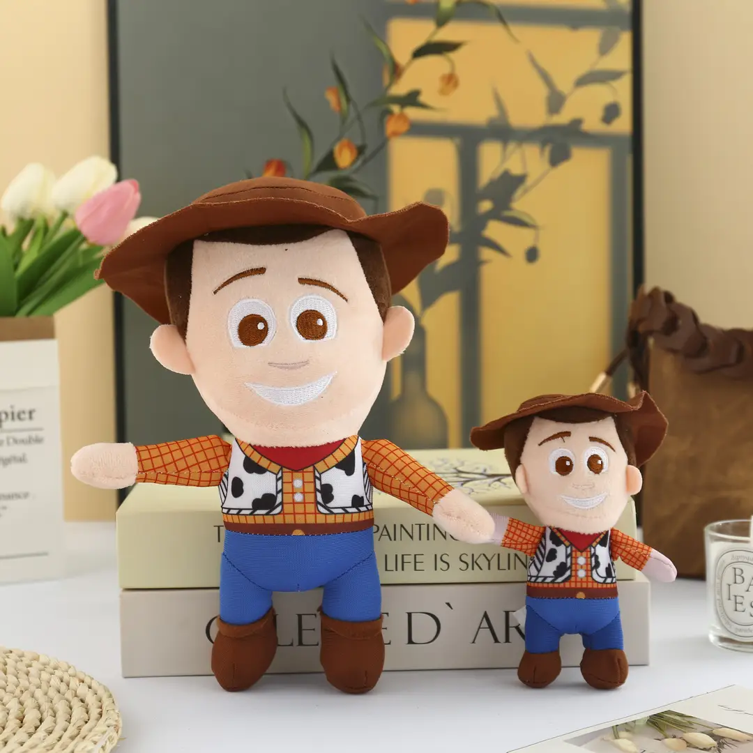 Toy Story Buzz Lightyear Plush Toy Woody Cowboy Astronaut Plush Doll Pendant