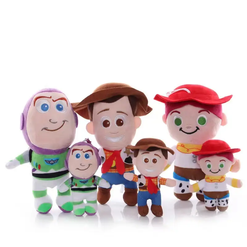 Toy Story Buzz Lightyear Plush Toy Woody Cowboy Astronaut Plush Doll Pendant — feature 1
