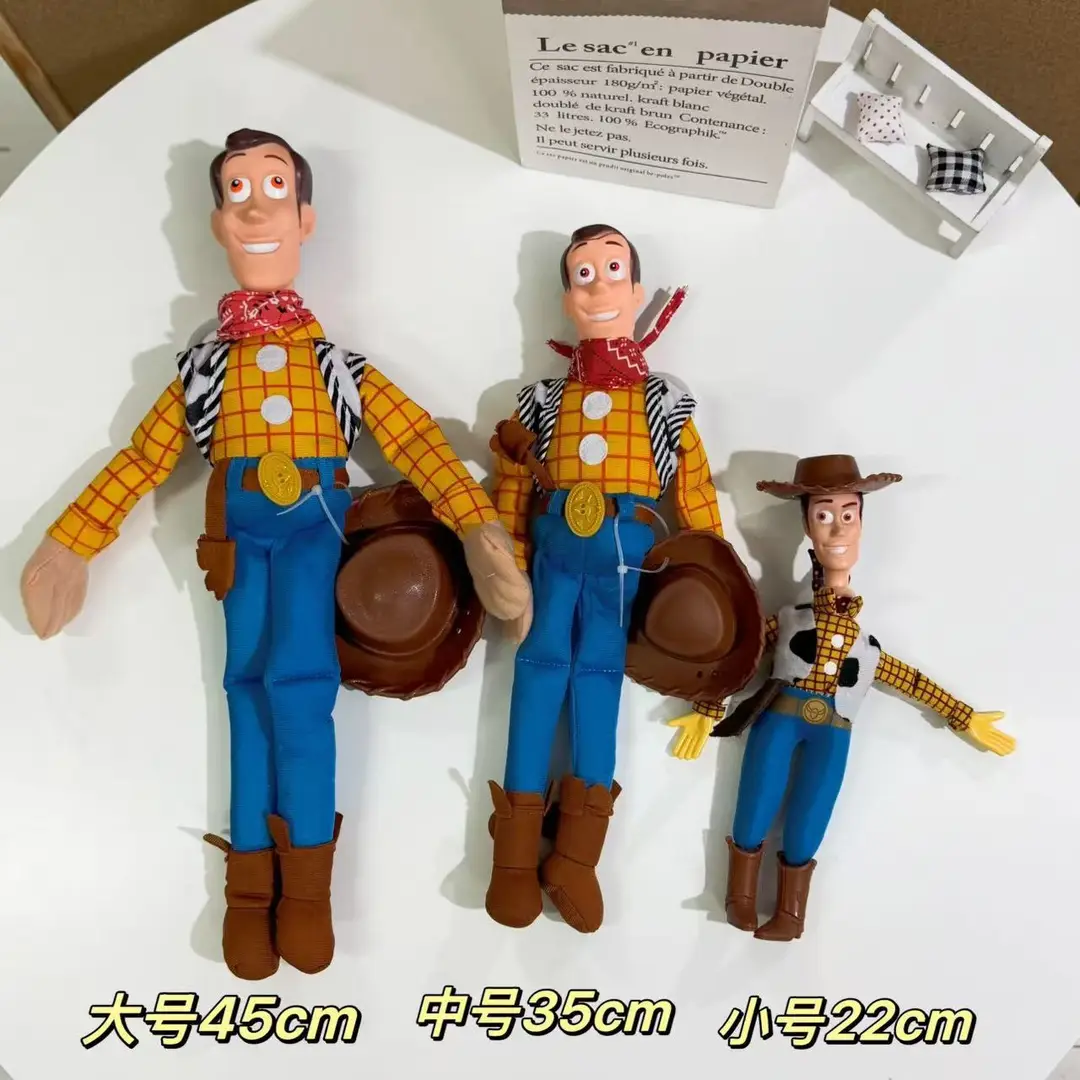 Toy Story Buzz Lightyear Plush Toy Woody Cowboy Astronaut Plush Doll Pendant
