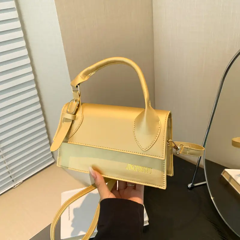 Golden Korean Style Shoulder Crossbody Bag for Women - Image 8