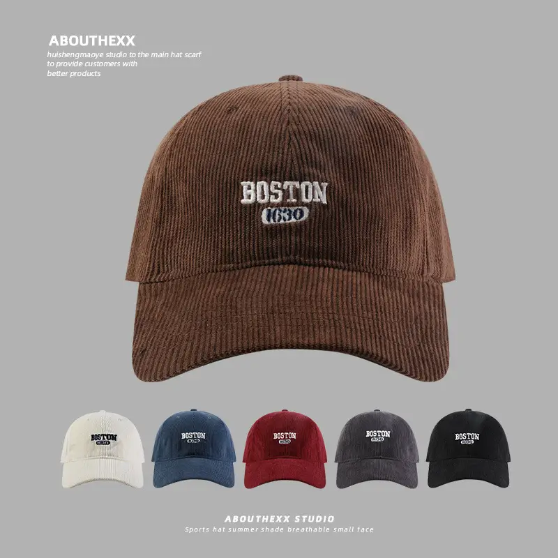 Boston Cotton Baseball Cap Women Size 56-86 CM - Image 7