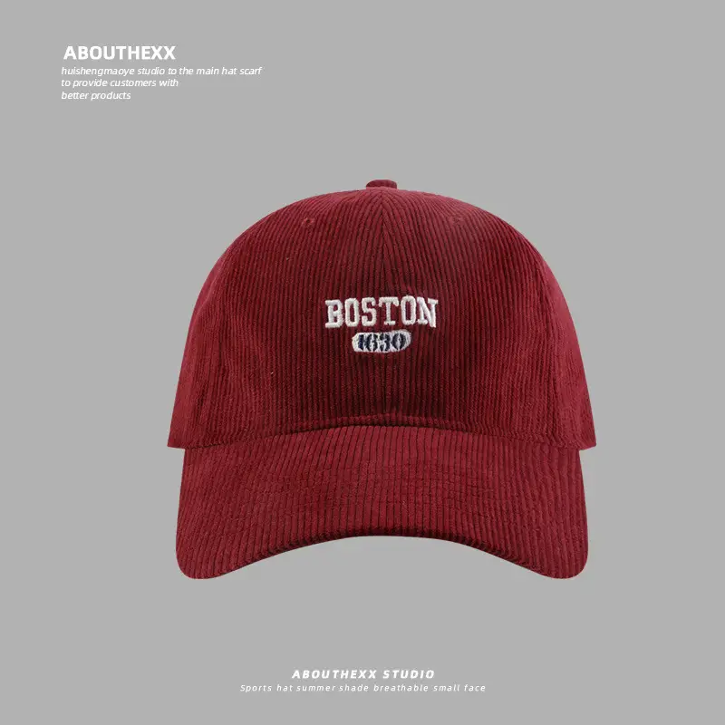 Boston Cotton Baseball Cap Women Size 56-86 CM - Image 5