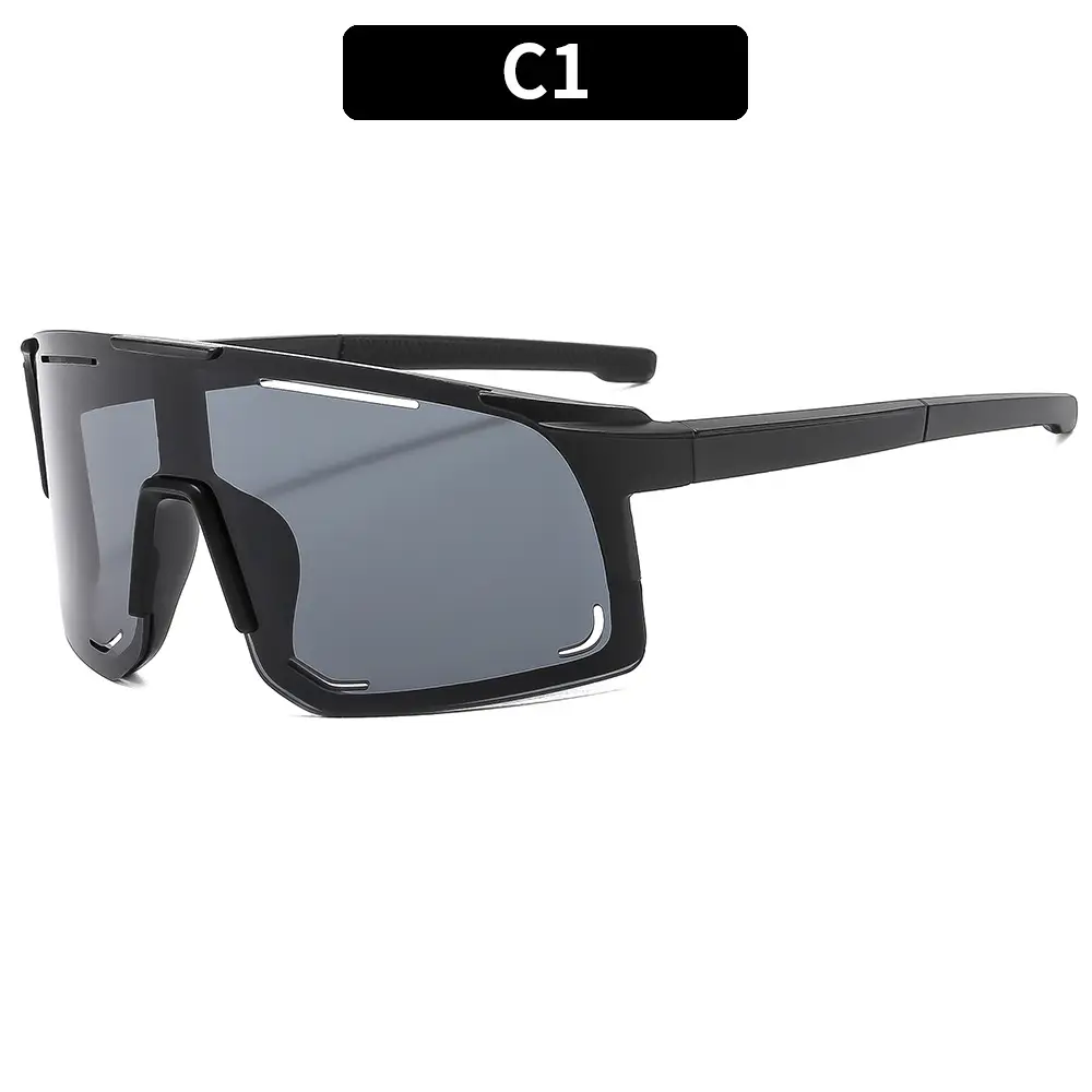 New Fashion Large Frame Outdoor Day and Night Riding Mirror Cool Trendy Sports Sunglasses