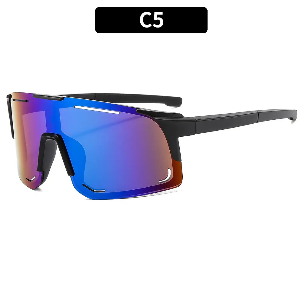 New Fashion Large Frame Outdoor Day and Night Riding Mirror Cool Trendy Sports Sunglasses - Image 5