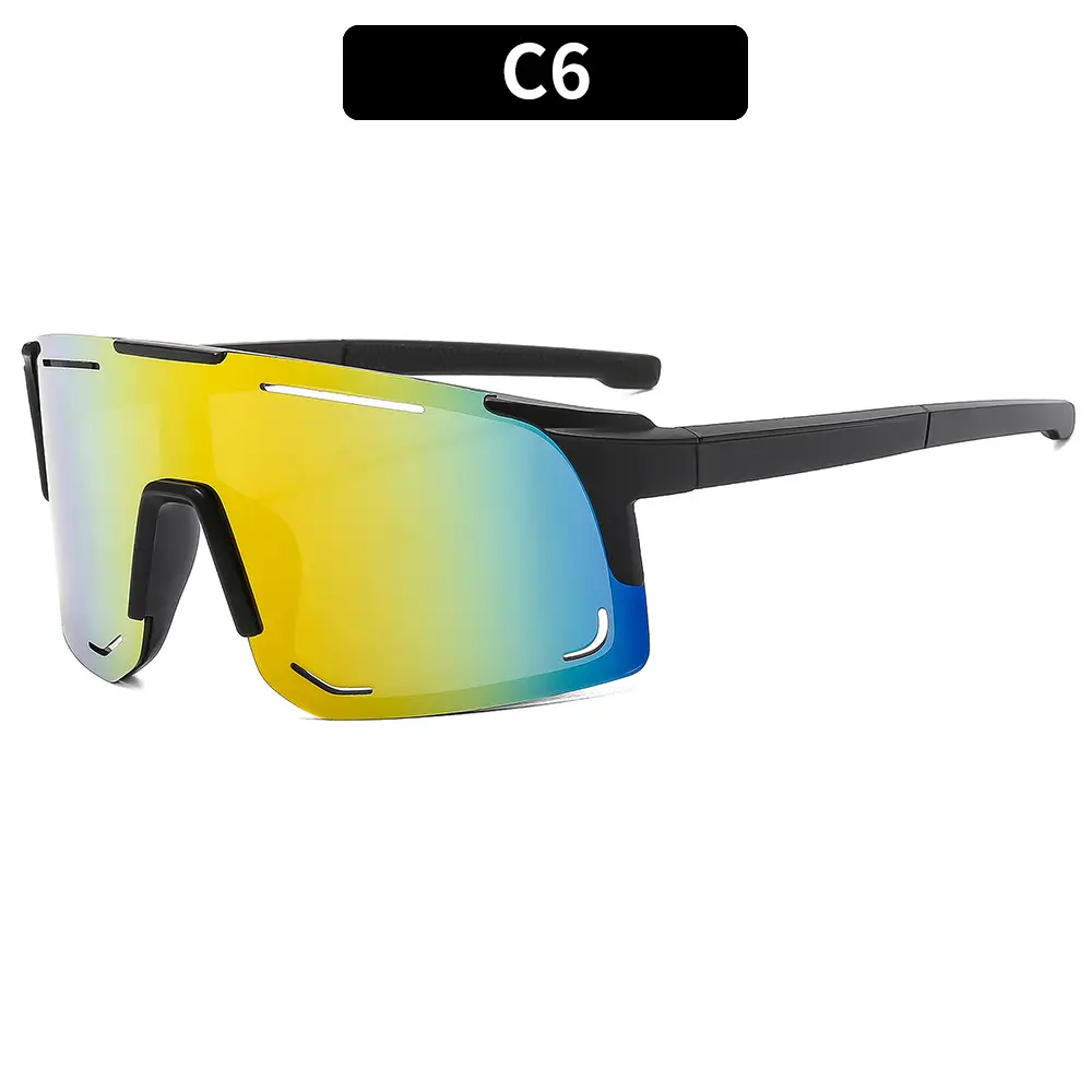 New Fashion Large Frame Outdoor Day and Night Riding Mirror Cool Trendy Sports Sunglasses - Image 6